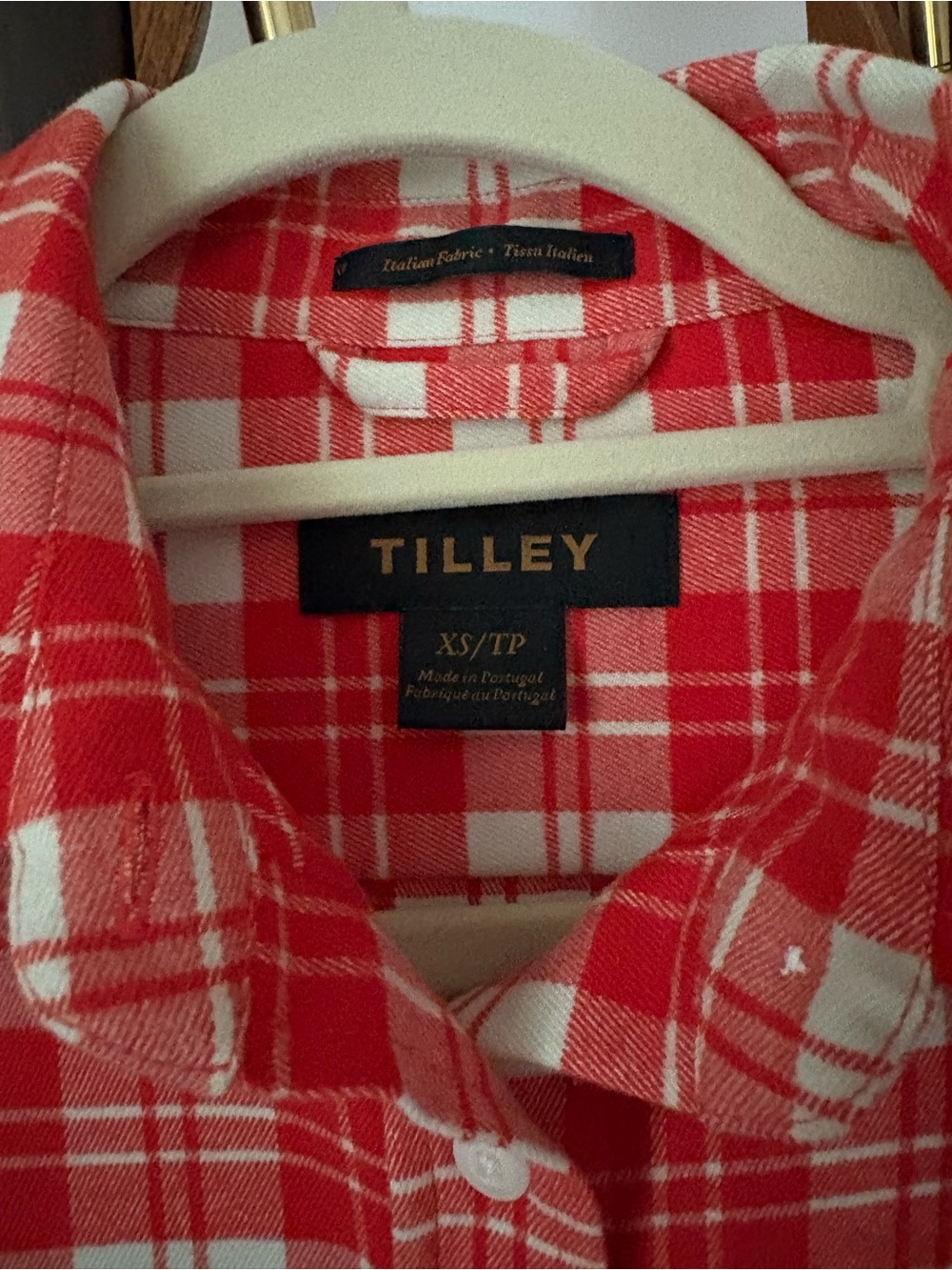 Tilley Plaid Flannel Shirt - Picture 8 of 9